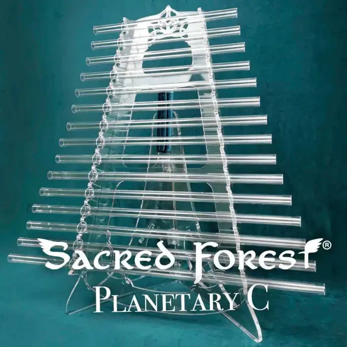 Crystal Harp - Planetary C - 432Hz - Sacred Forest Crystal Harp